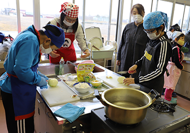 きょうの豊頃_大津小学校で食育学習の画像1