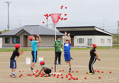 きょうの豊頃_大津小・保で運動発表会の画像2