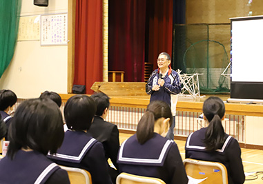 きょうの豊頃_PTA親子講演会_北斗病院 西尾明副院長の画像