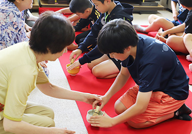 きょうの豊頃_茶道体験の画像