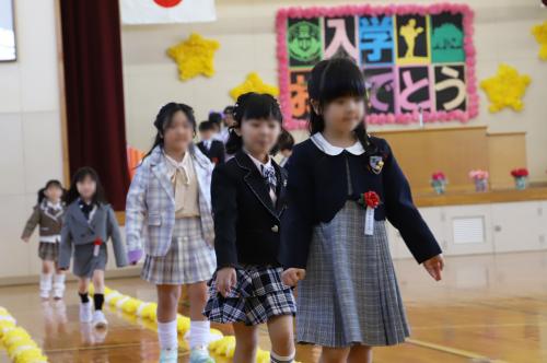 豊頃小学校入学式①