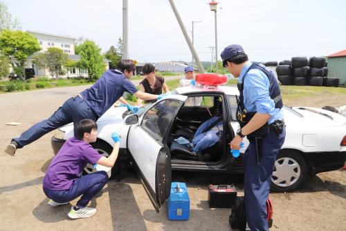 ダミーパトカー化粧直し