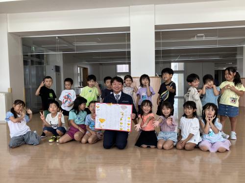 子どもたち感謝
