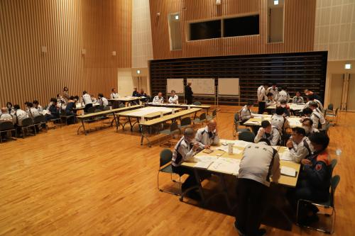 災害対策本部訓練②