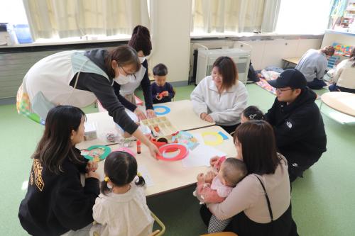 わんぱく広場（クリスマス製作）