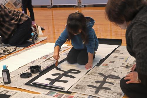 書初め席書大会②