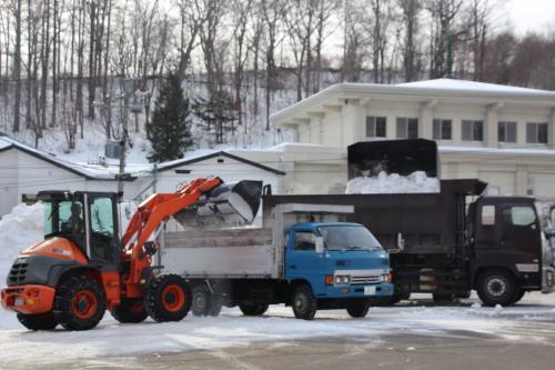 農事組合_排雪作業①