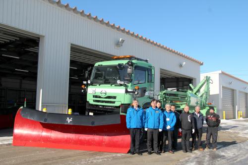 除雪車両入魂式①