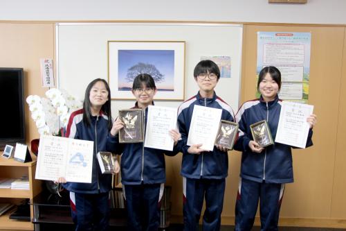 新聞コンクール表彰