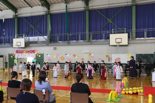 R7茂岩保育所卒所式②