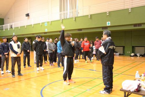 町民ミニバレー大会①