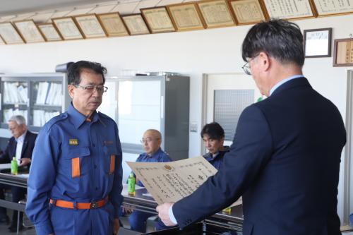 消防団幹部会議②