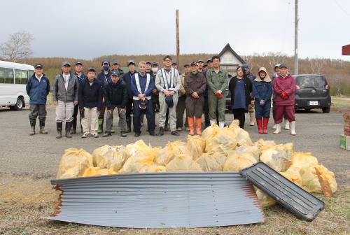 湧洞地区清掃活動①