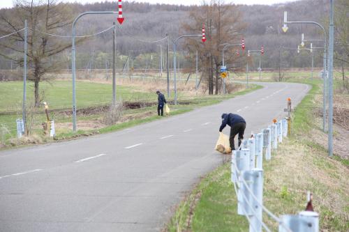 湧洞地区清掃活動②