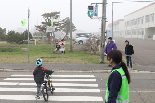 大津小交通安全教室③