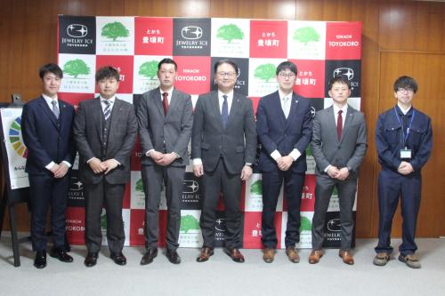 農協青年部表敬訪問