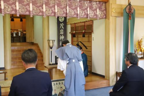 茂岩神社秋季祭典本祭①