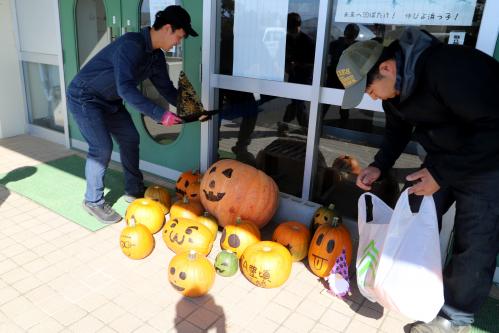 JA豊頃青年部_ハロウィンかぼちゃ①